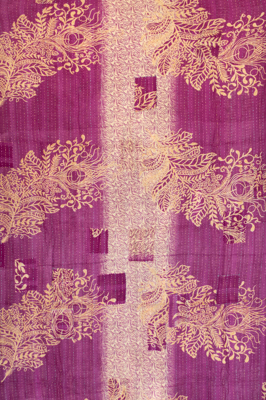 Feast Kantha Throw