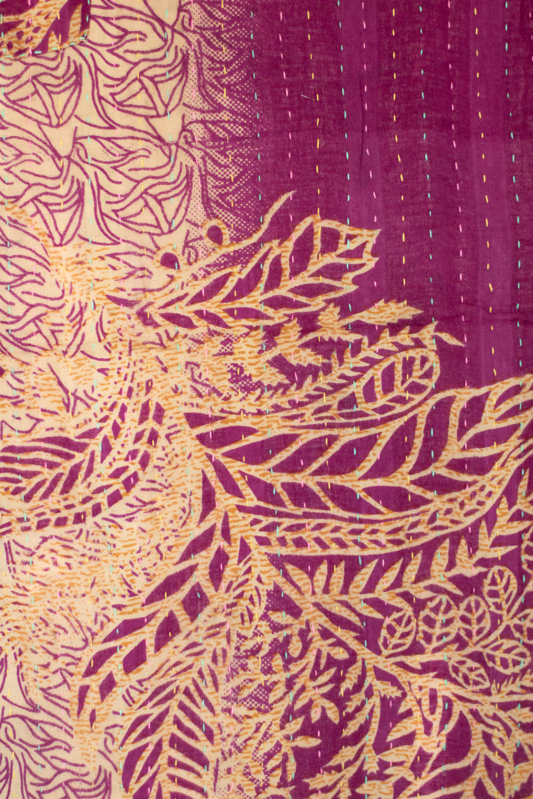 Feast Kantha Throw