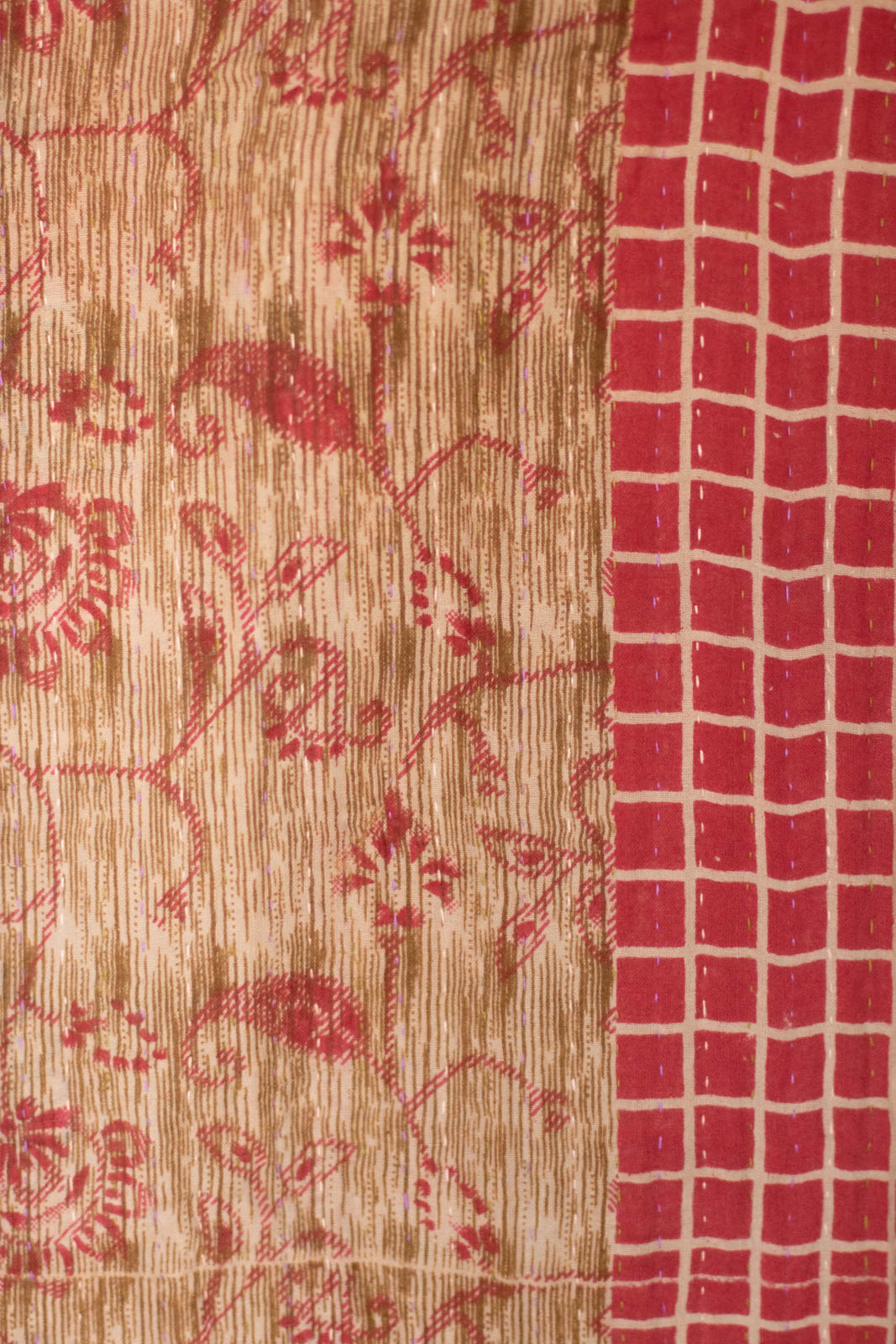 Fond Kantha Throw