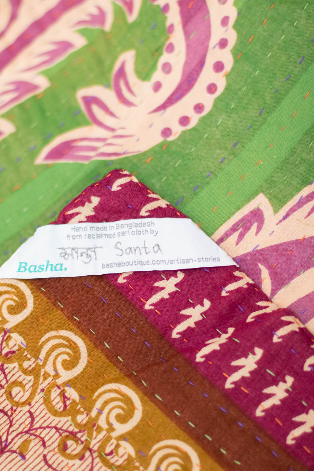 Integrity Kantha Throw