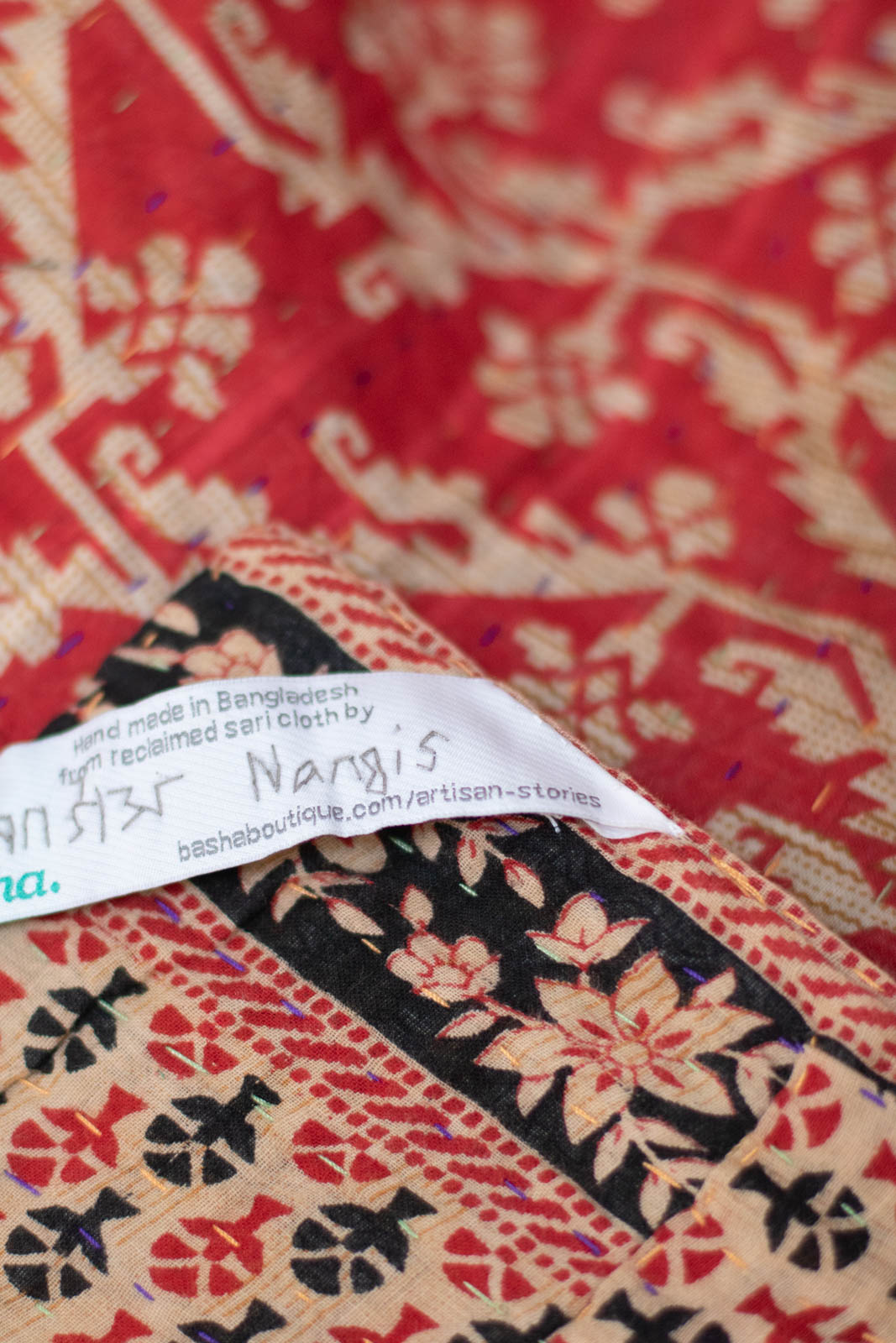 Holdfast Kantha Throw