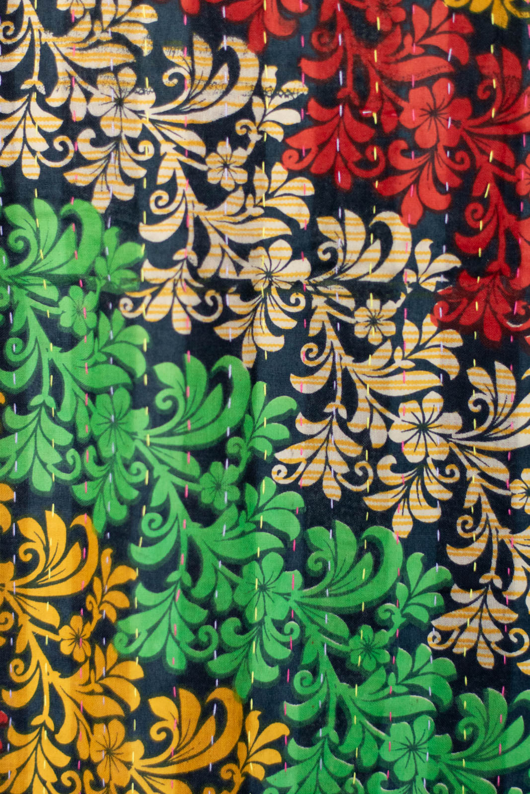 Impression Kantha Throw