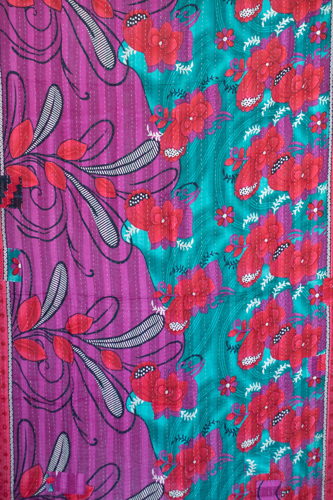 Leap Kantha Throw
