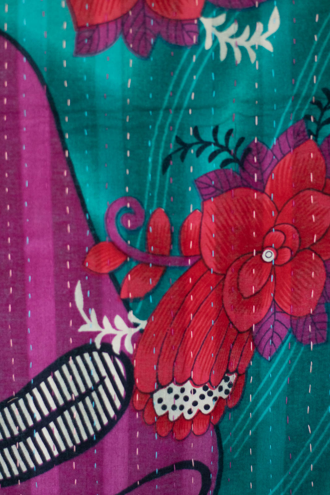 Leap Kantha Throw
