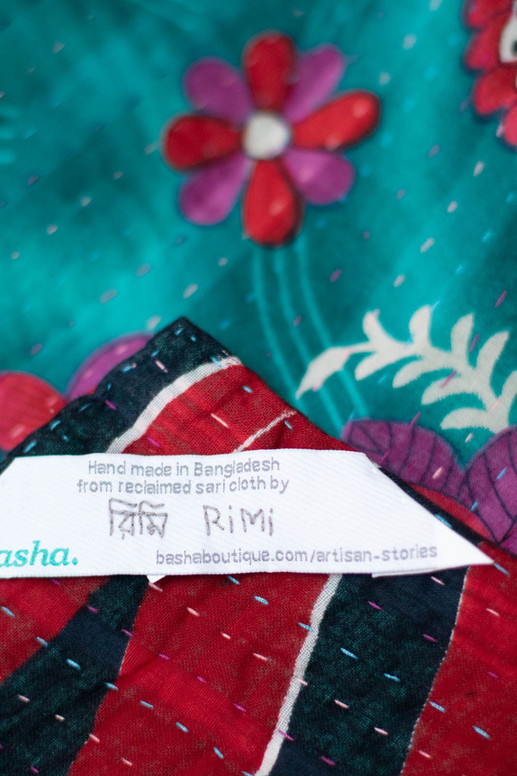 Leap Kantha Throw