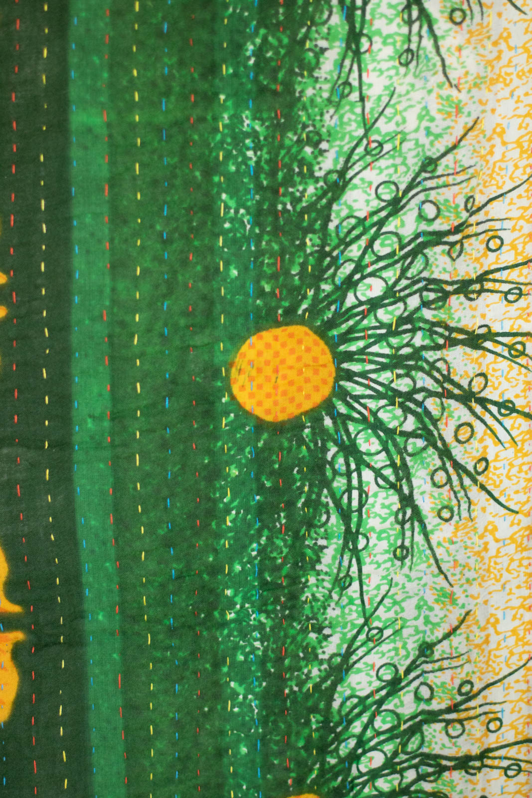 Recall Kantha Throw