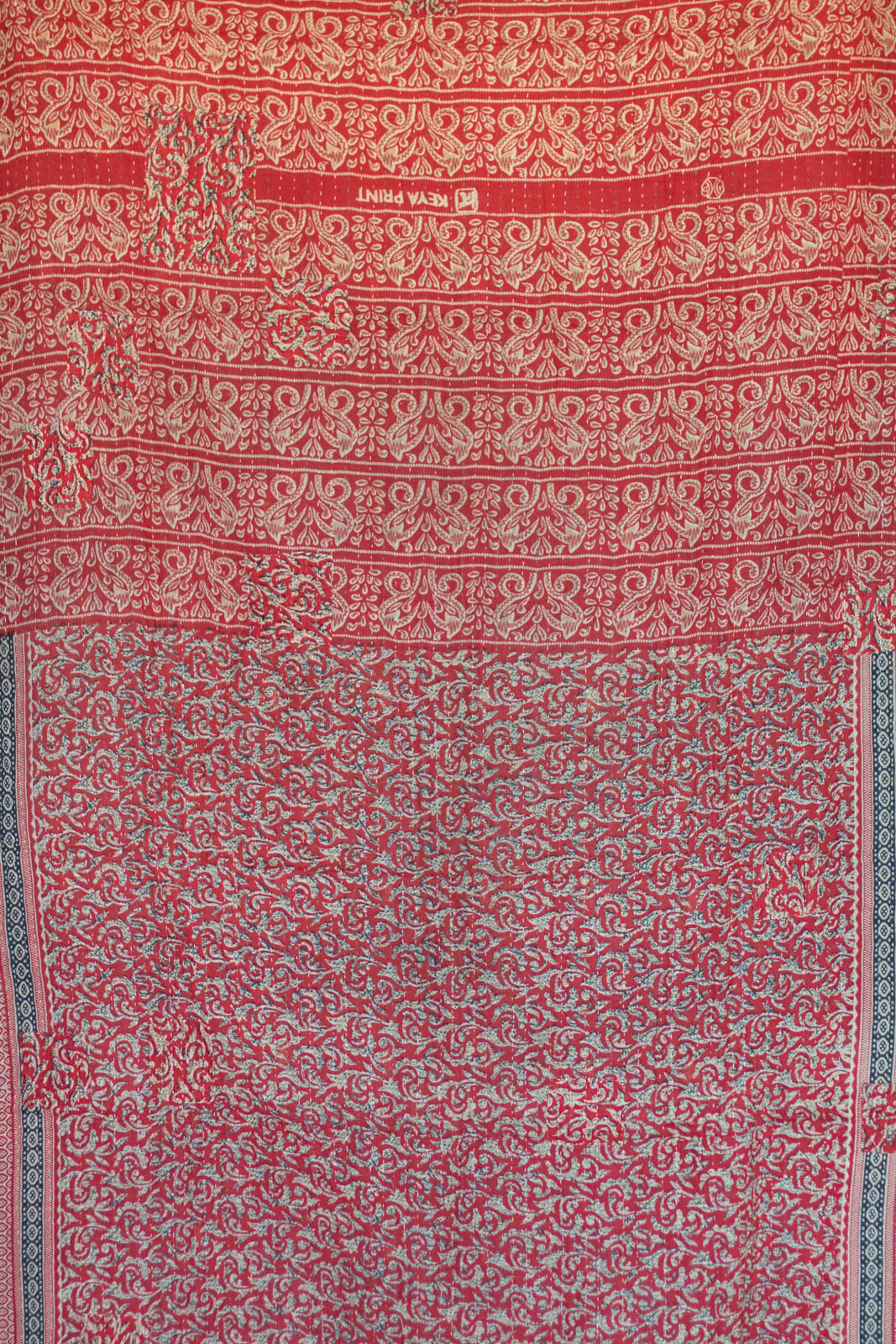 Mountain Kantha Throw