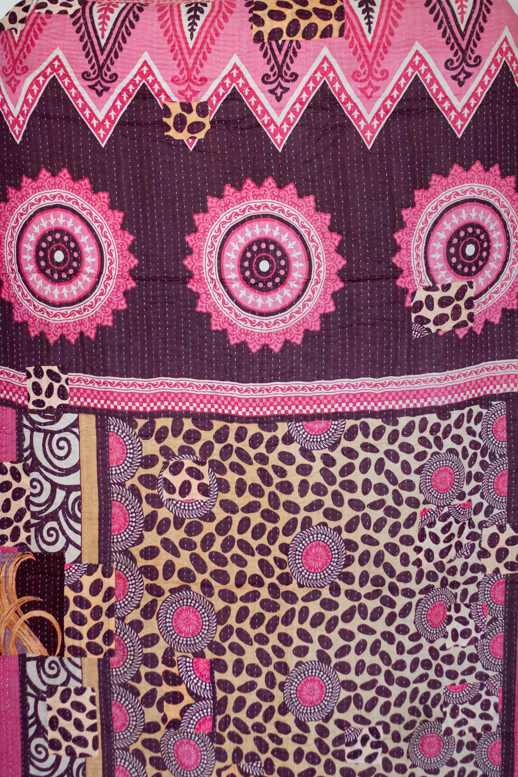 River Kantha Throw