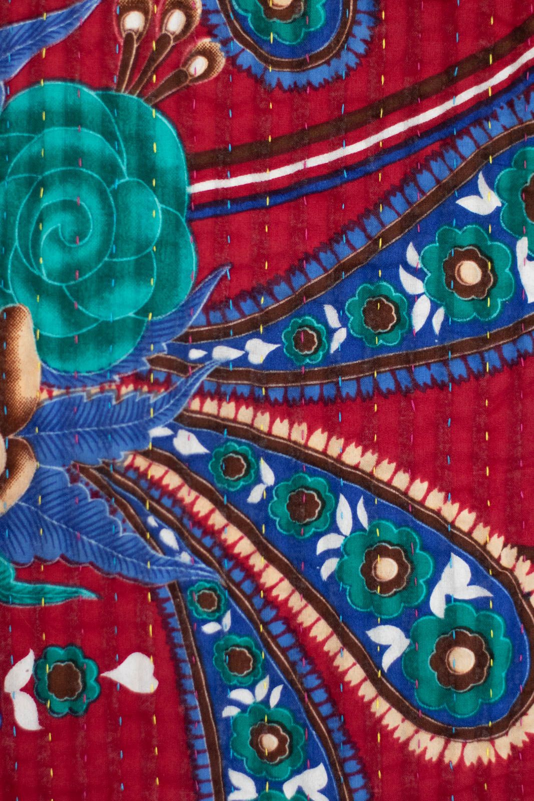 Exceptional Kantha Throw