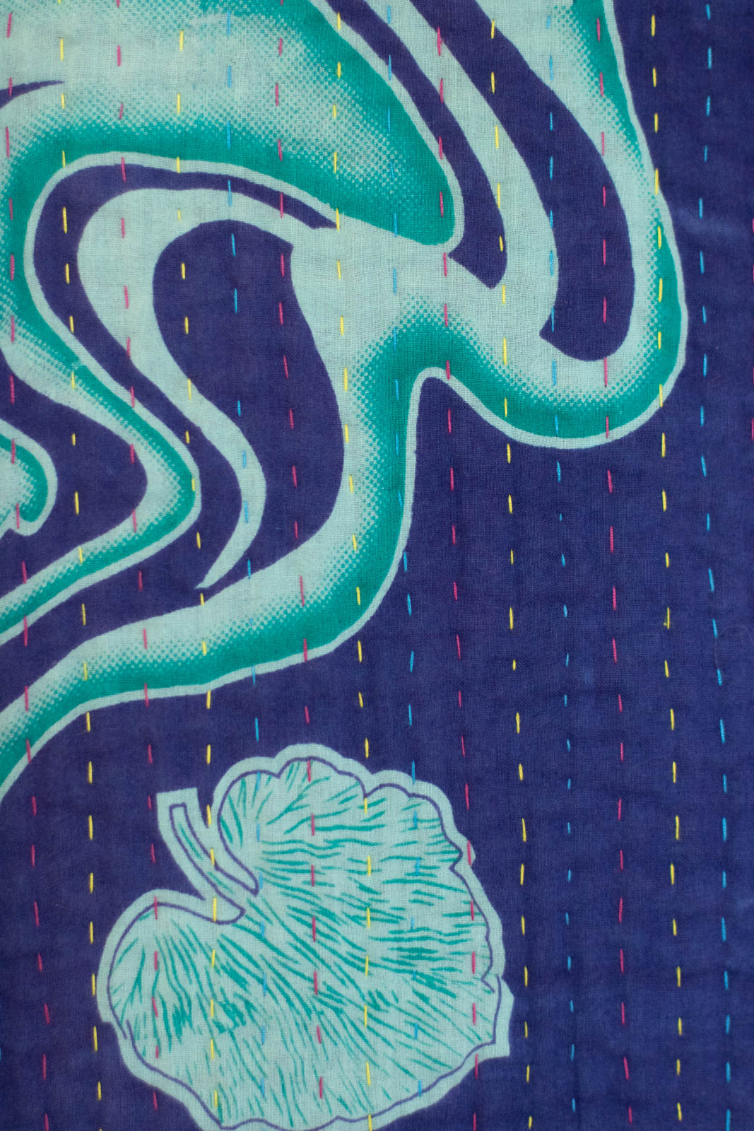 Exceptional Kantha Throw
