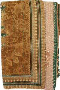 Kantha Throw Bed Quilt