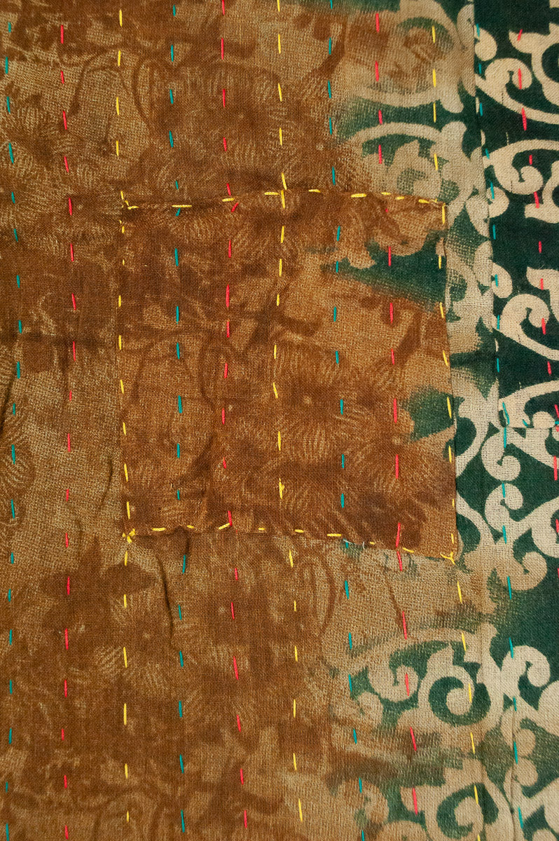 Faithful Kantha Throw