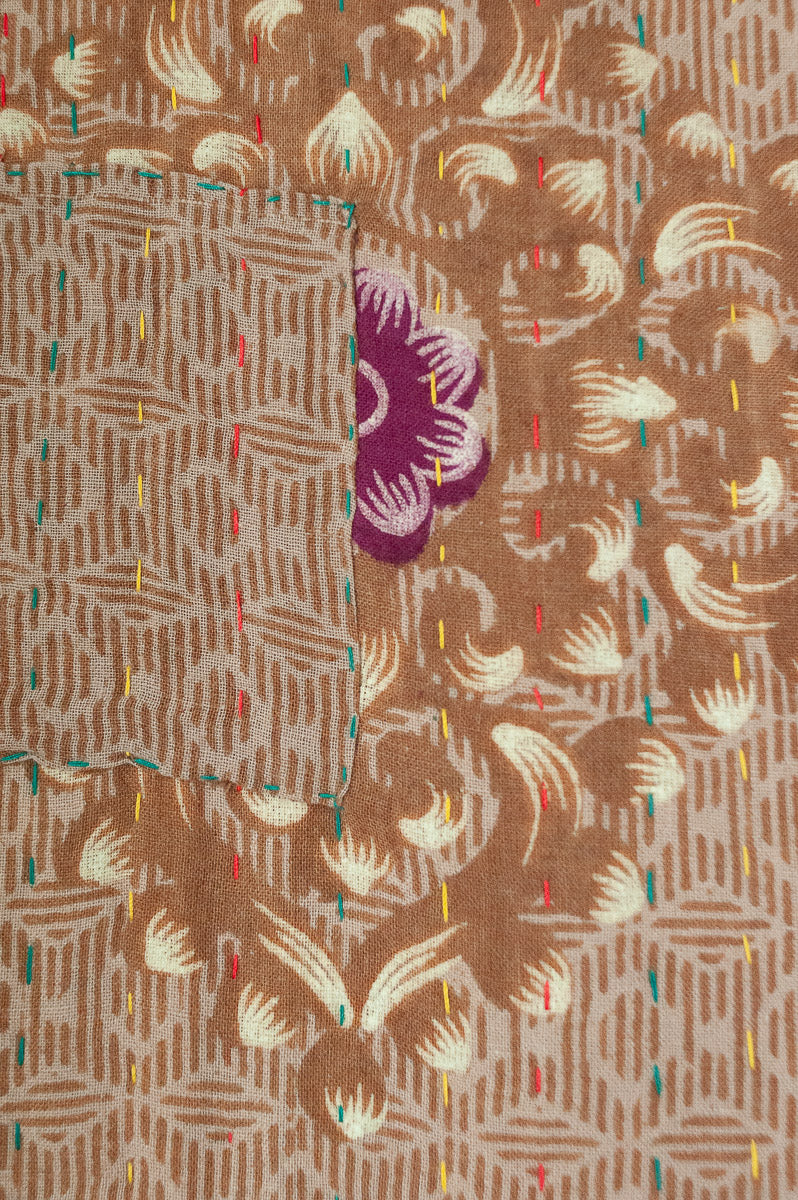 Faithful Kantha Throw