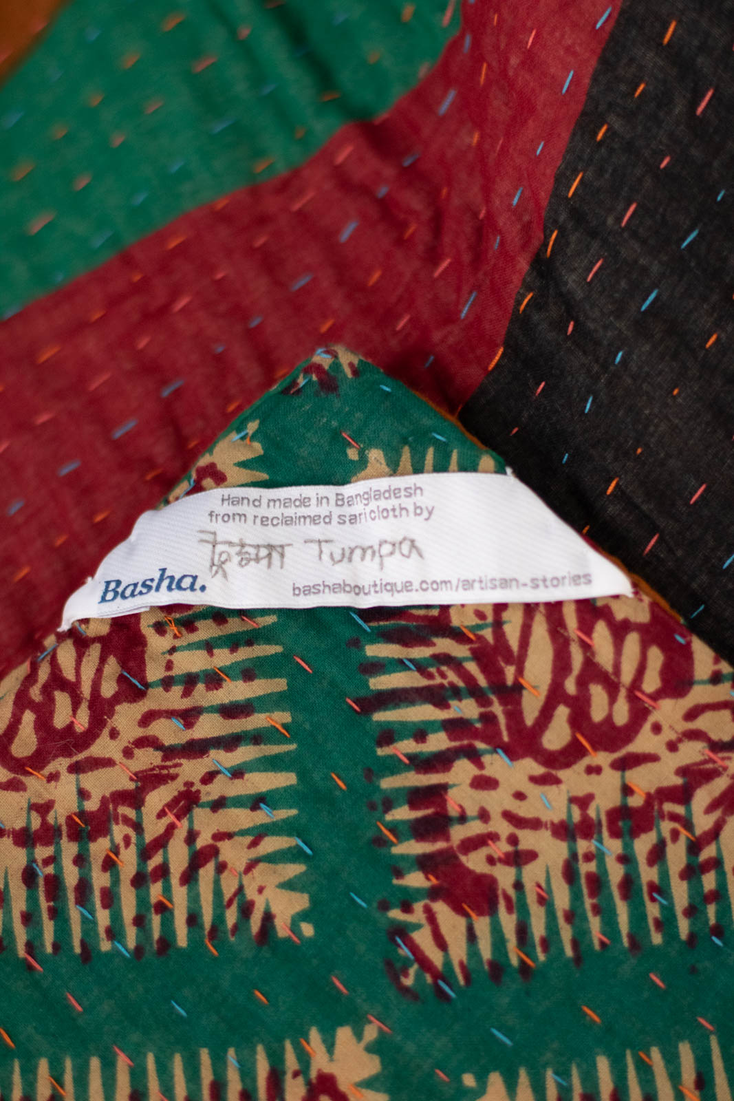 Holiday No. 8 Kantha Large Throw