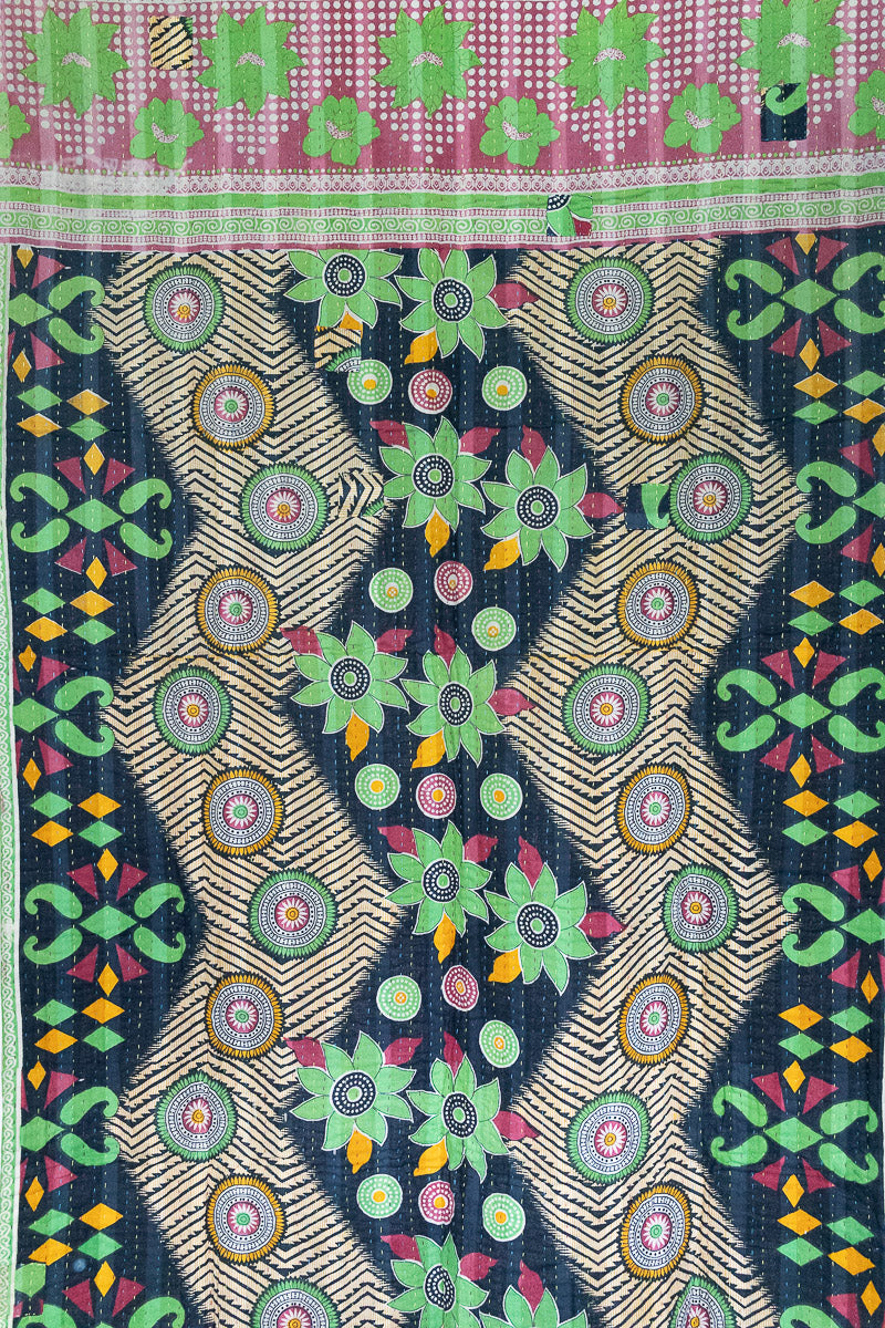 Horizon Kantha Throw