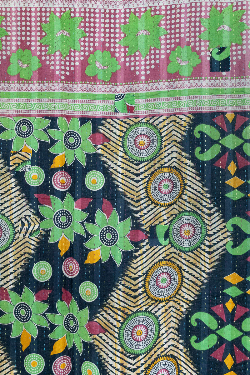 Horizon Kantha Throw