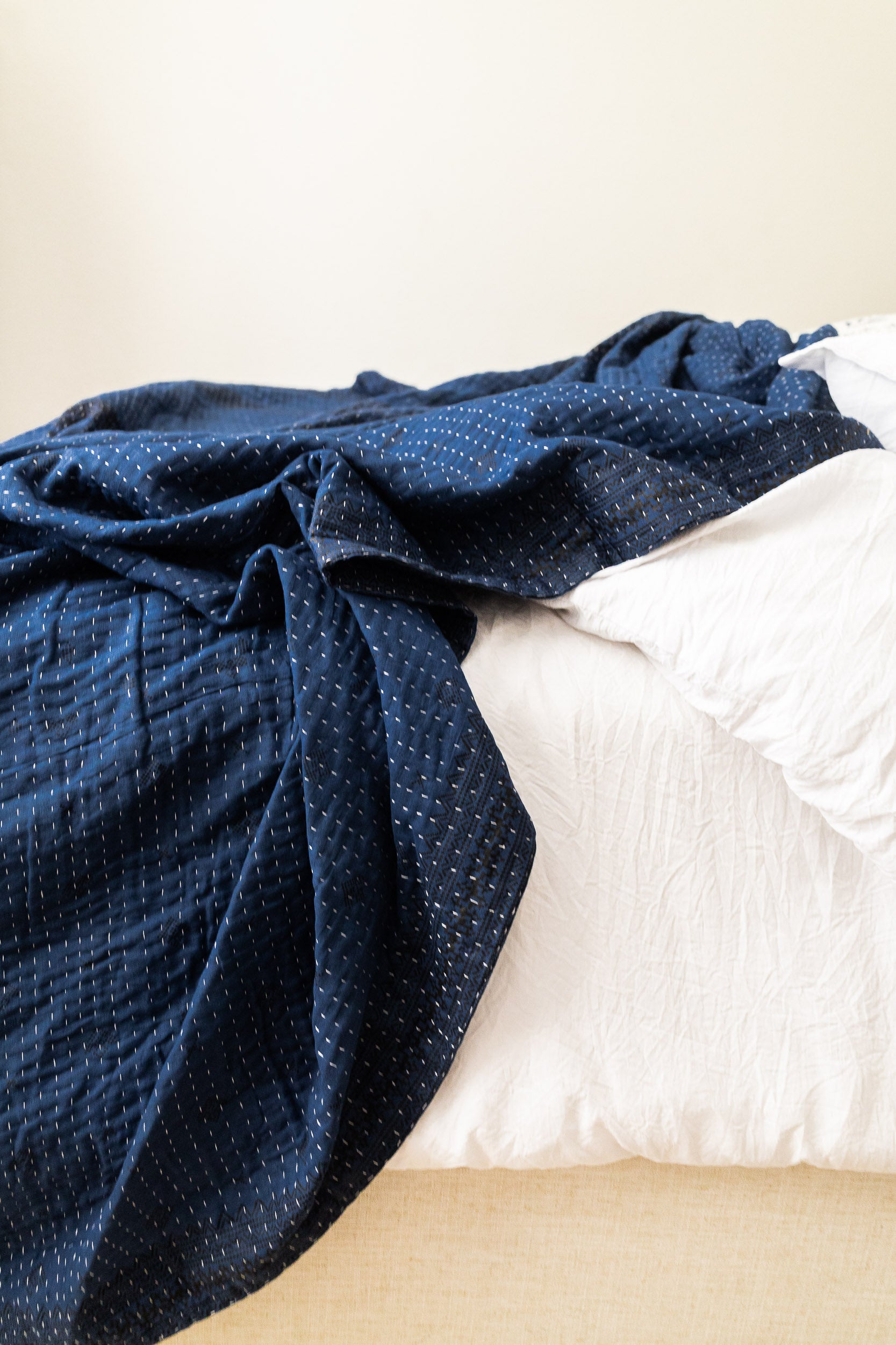 Indigo Kantha Throws (3 Sizes)