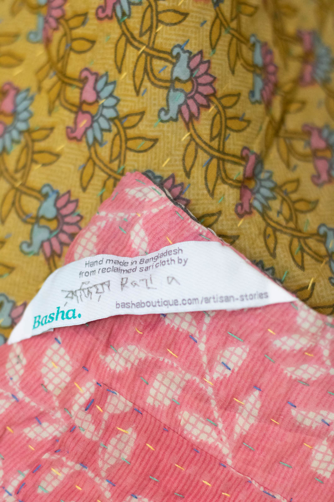 Loved No. 2 Kantha Mini Blanket