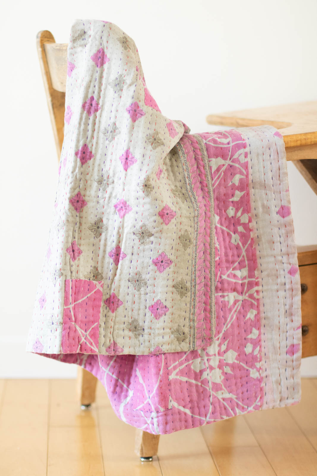 dignify Kantha Baby Blanket Quilt
