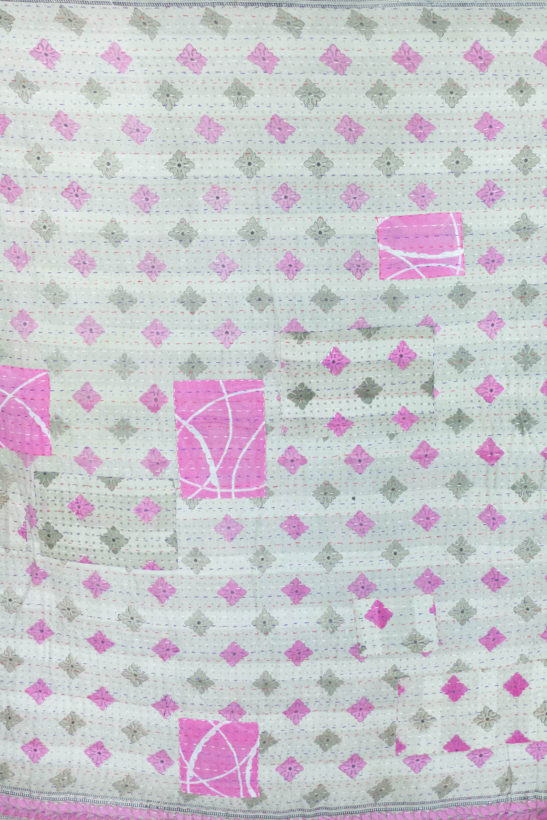 Precious No. 4 Kantha Baby Blanket