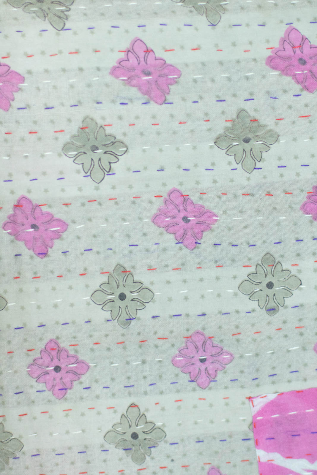 Precious No. 4 Kantha Baby Blanket