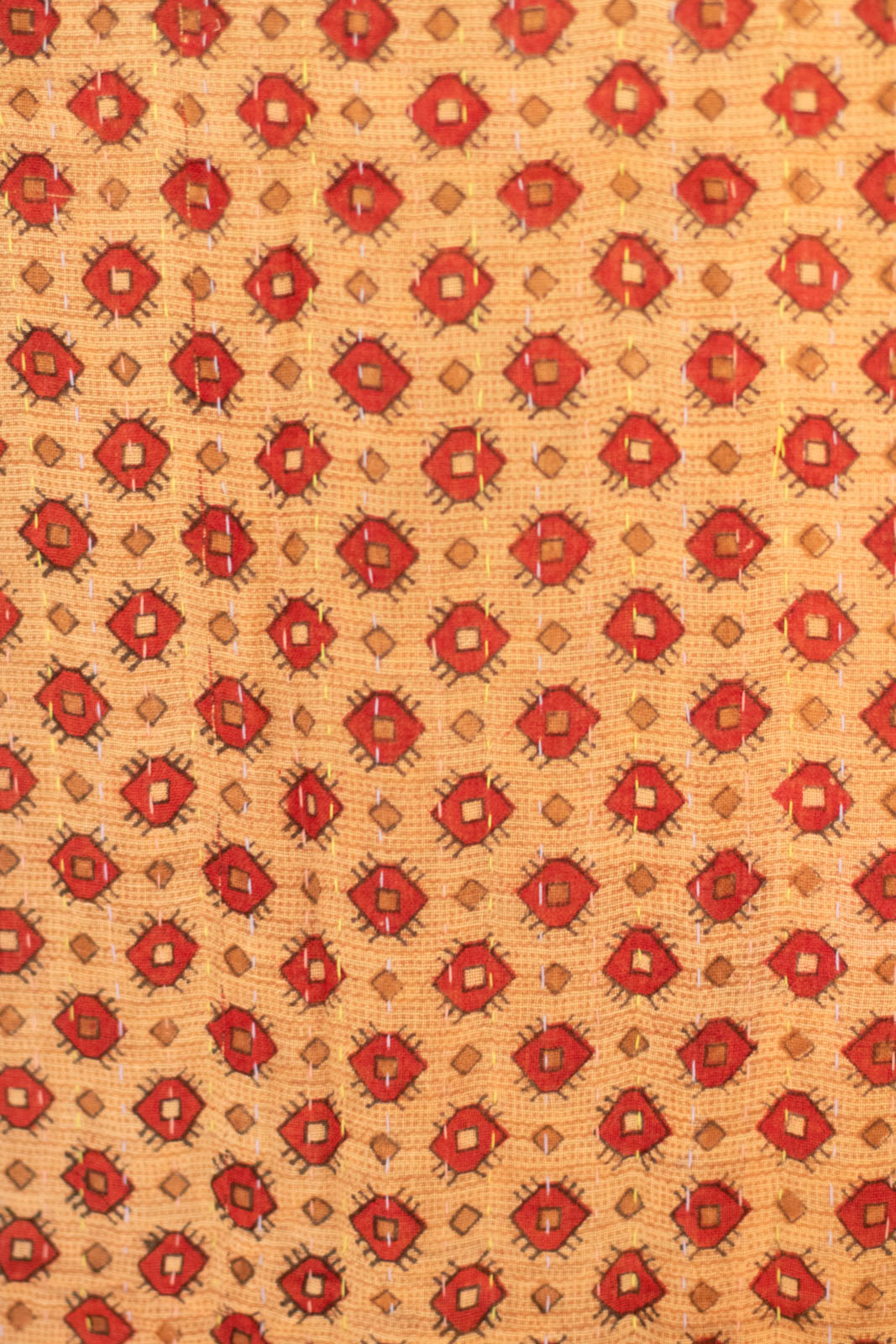 Happy Kantha Throw