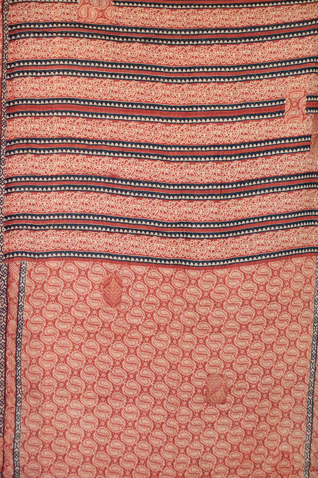 Encourage No. 13 Kantha Large Throw