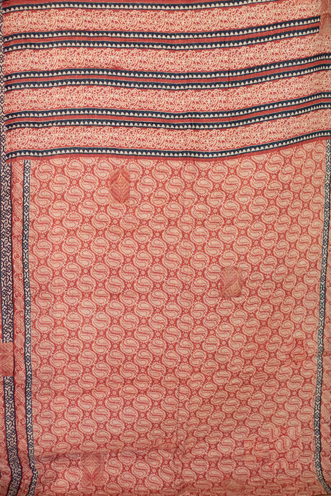 Encourage No. 13 Kantha Large Throw