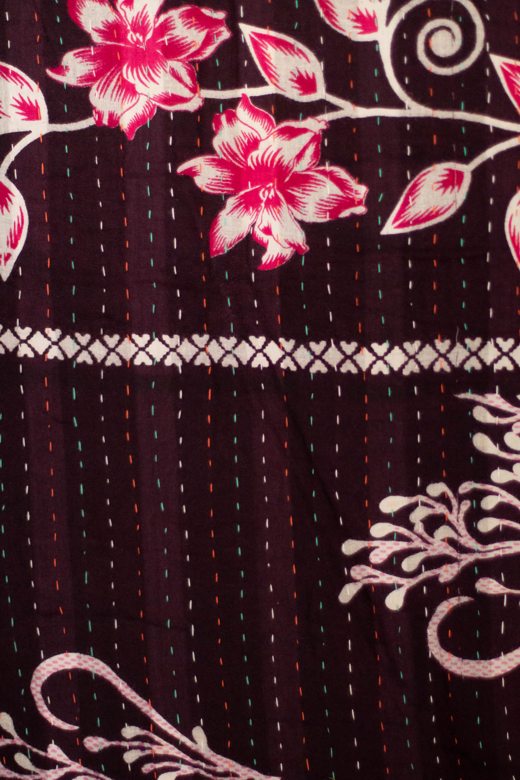 Noble No. 9 Kantha Large Throw