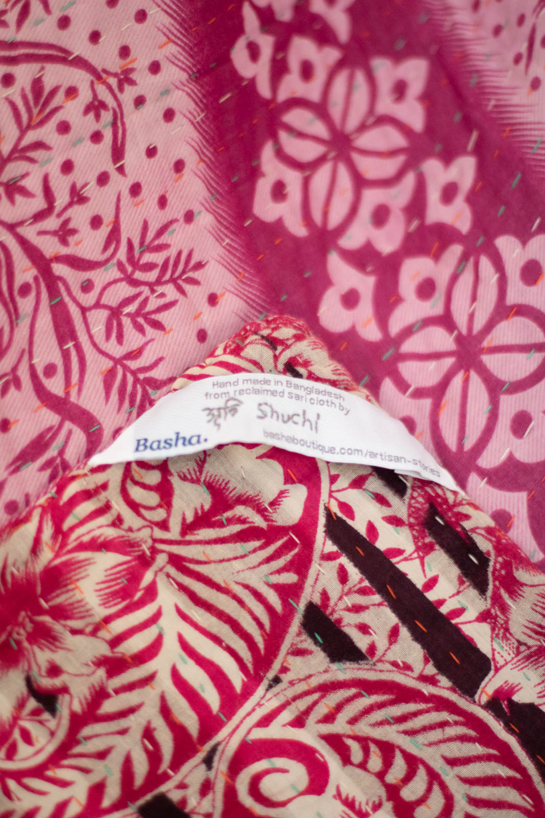 Noble No. 9 Kantha Large Throw