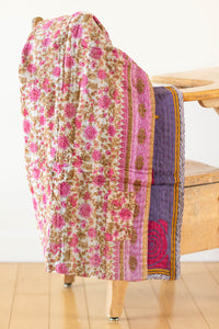 dignify Kantha Baby Blanket Quilt