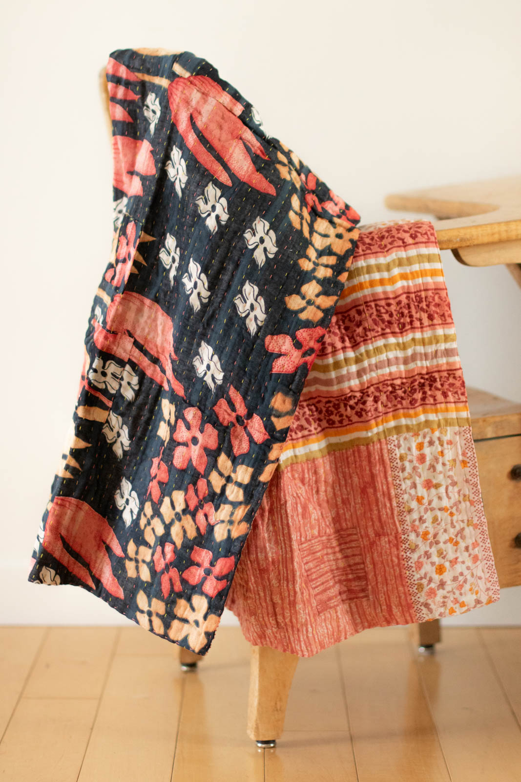 dignify Kantha Baby Blanket Quilt