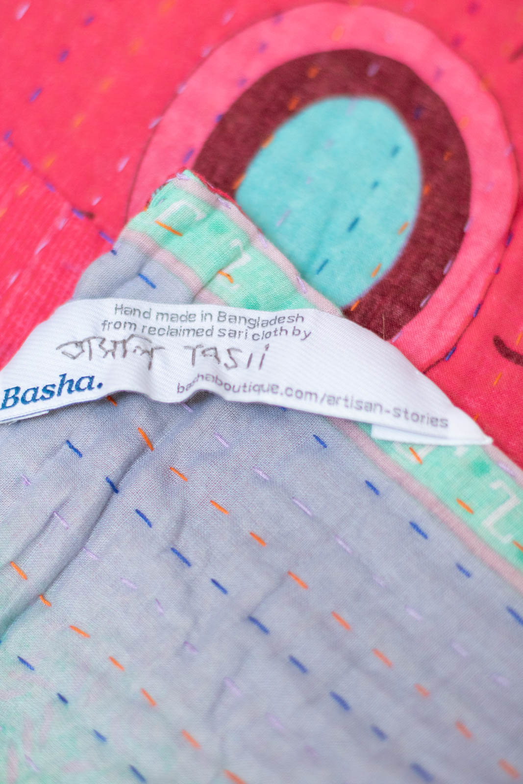 Babe No. 5 Kantha Baby Blanket