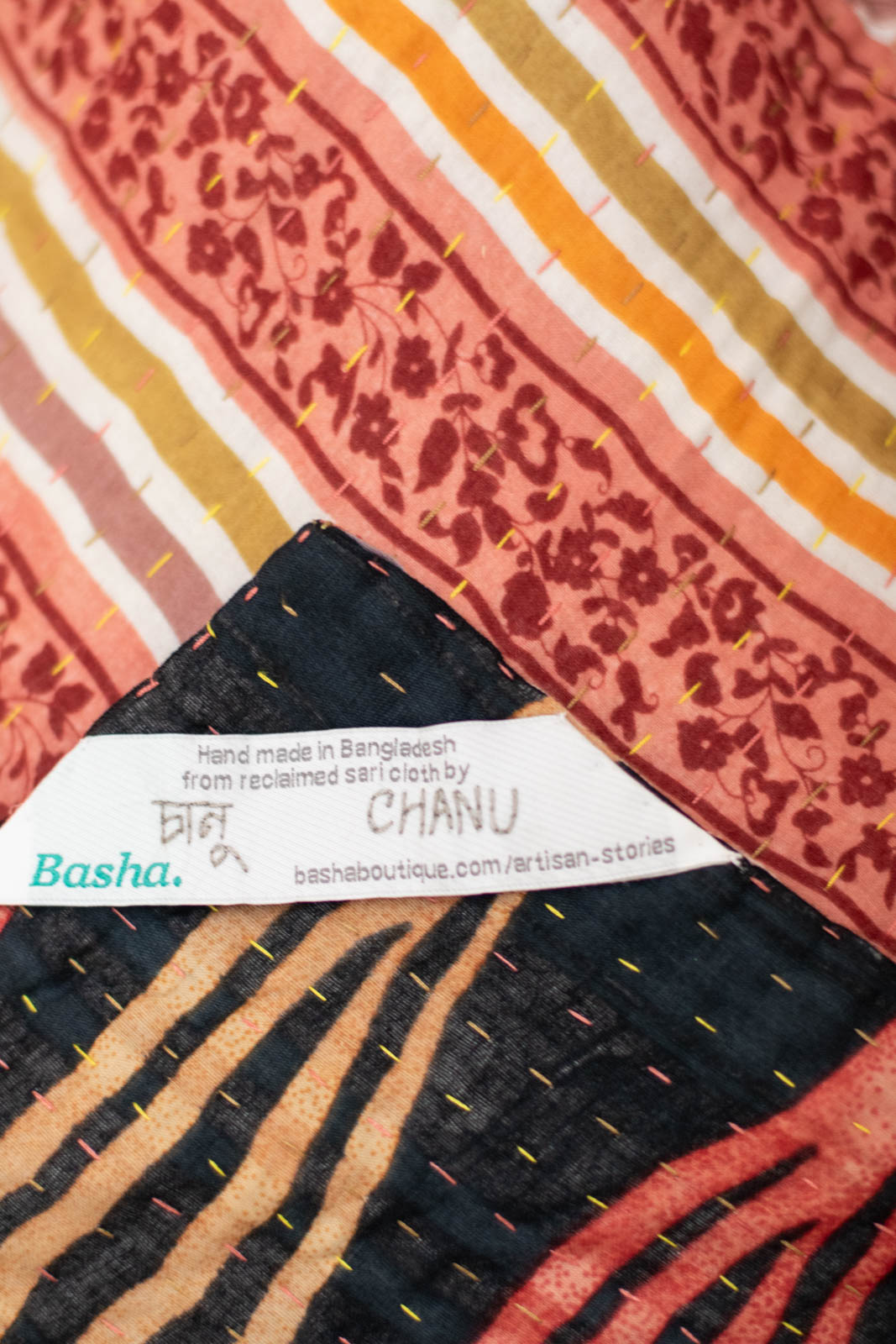 Babe No. 1 Kantha Baby Blanket