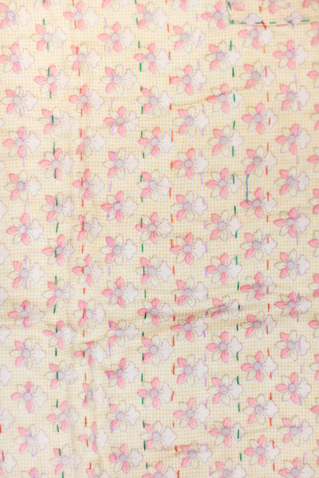 Cherish No. 5 Kantha Baby Blanket