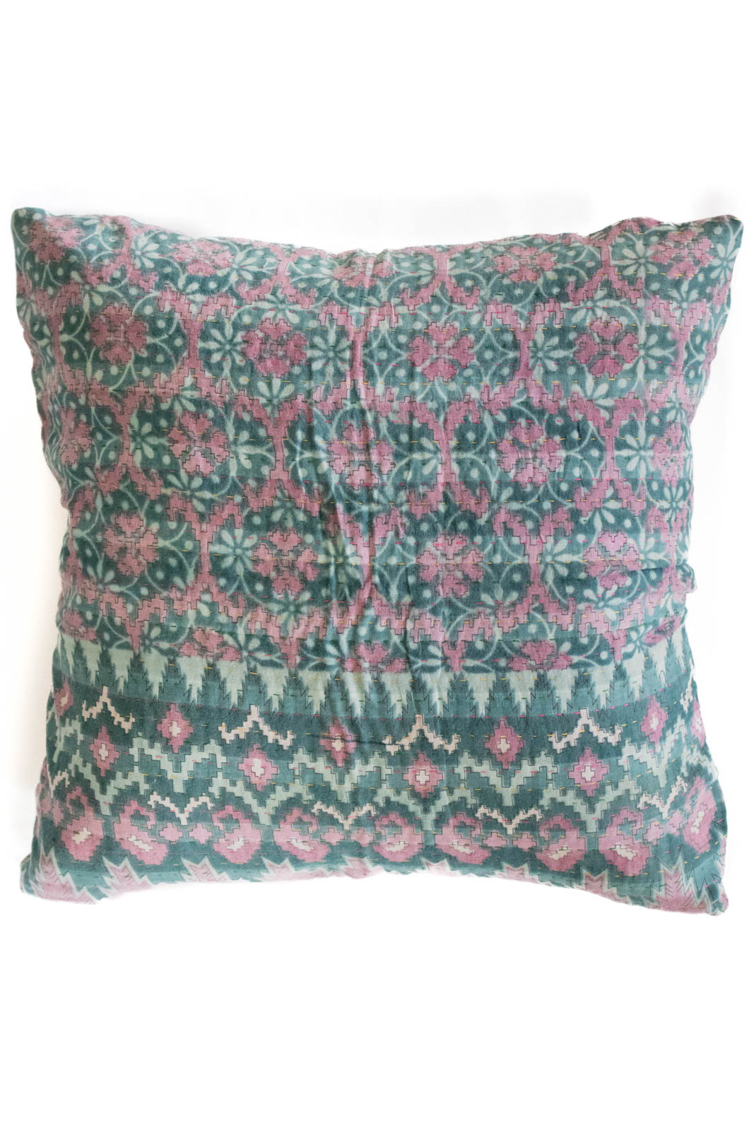 Fearless no. 5 Kantha Pillow Cover
