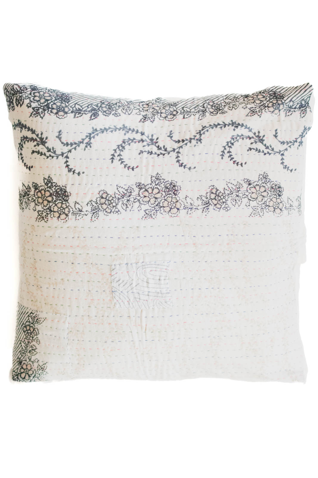 Charm no. 3 Kantha Pillow Cover