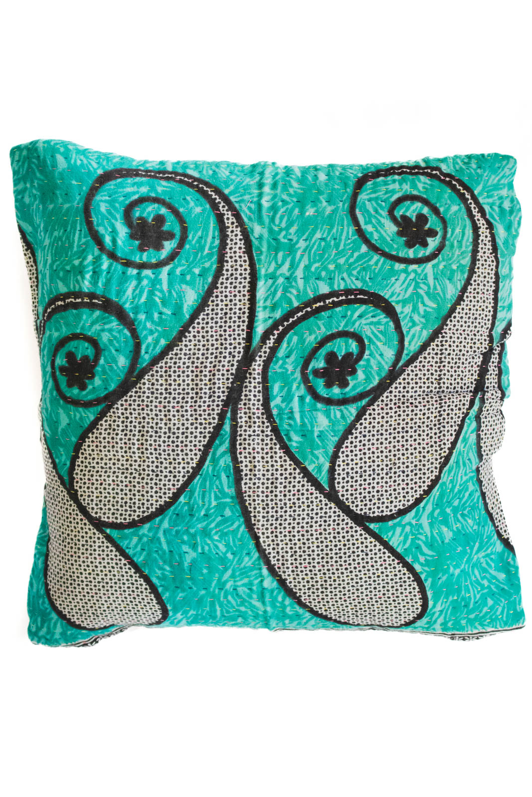 Charm no. 4 Kantha Pillow Cover