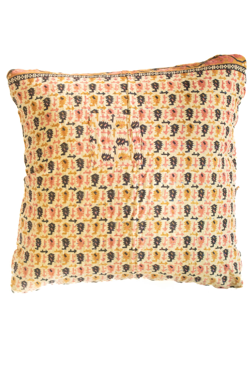 Fearless no. 2 Kantha Pillow Cover