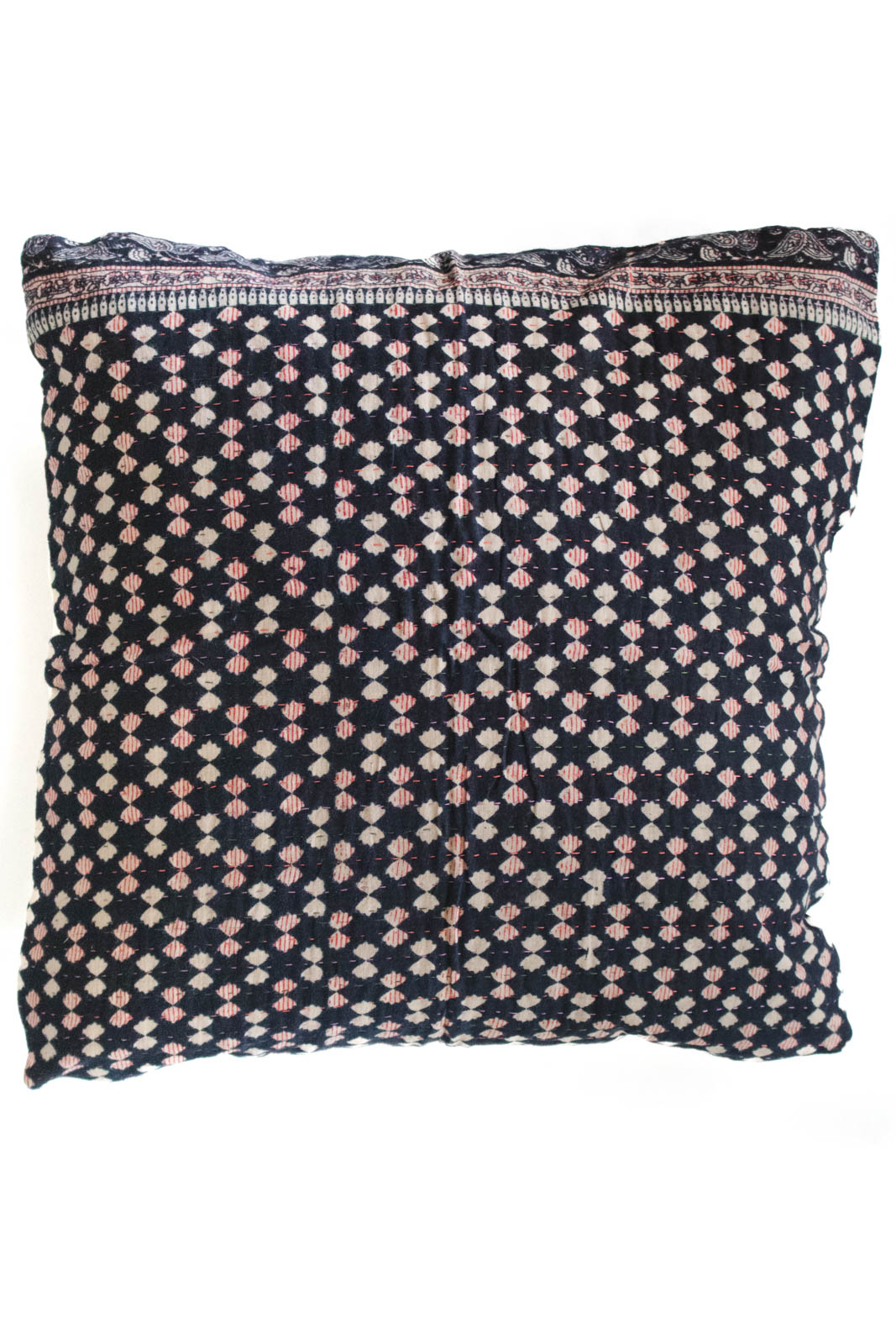 Fearless no. 4 Kantha Pillow Cover