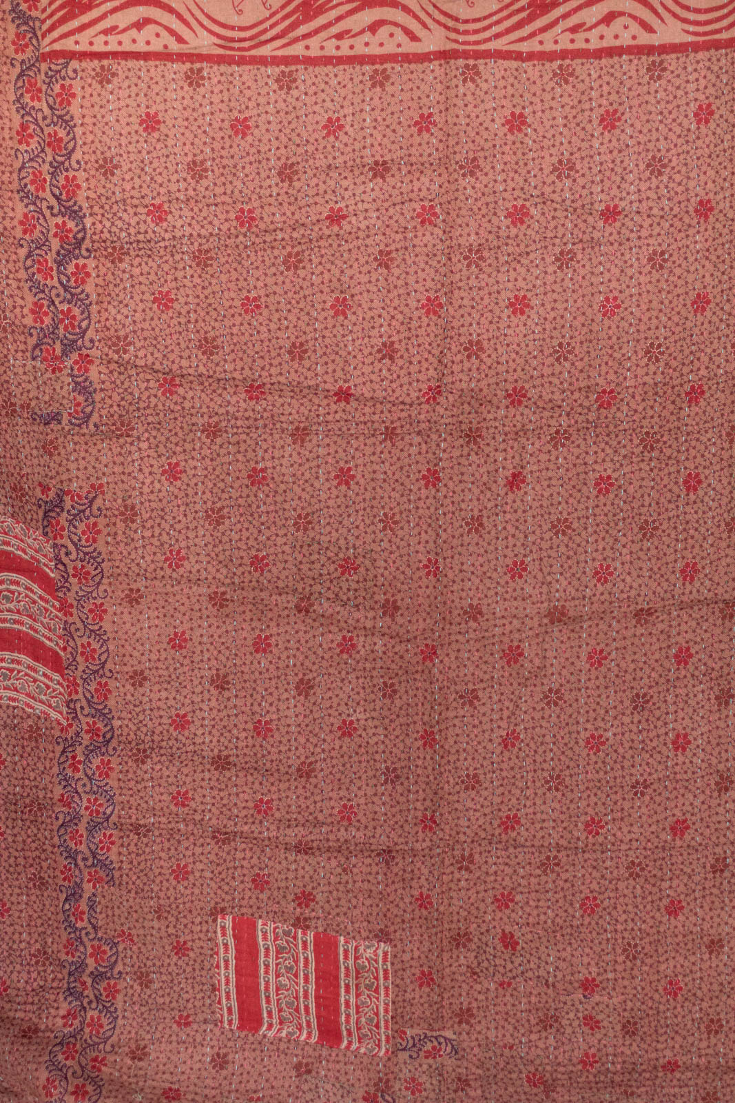 Harmony No. 3 Large Kantha Throw