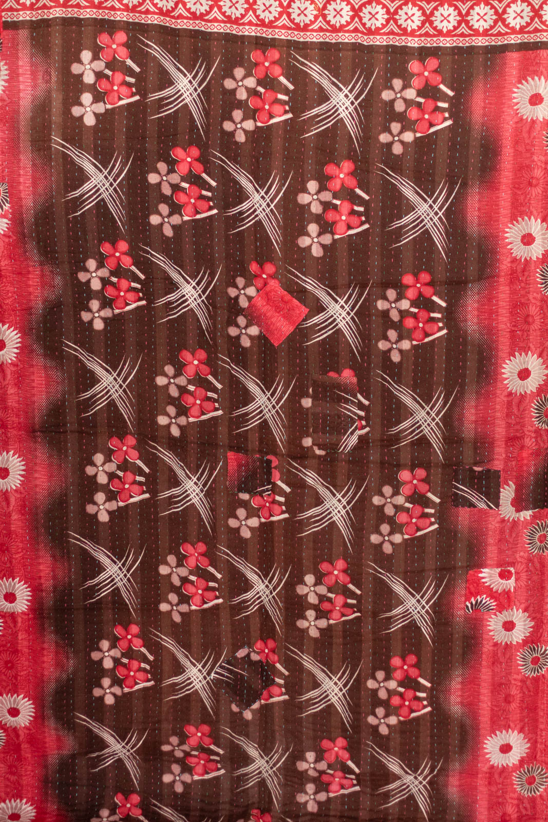 Harmony No. 3 Large Kantha Throw