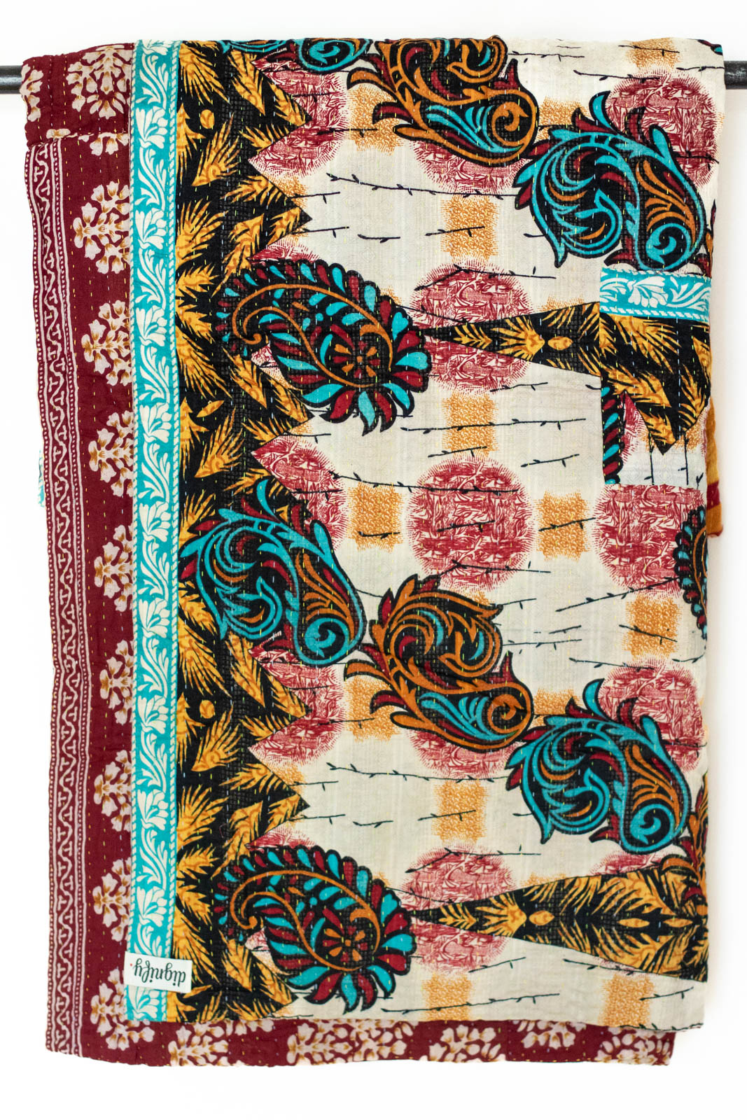 Shine No. 9 Kantha Large Throw