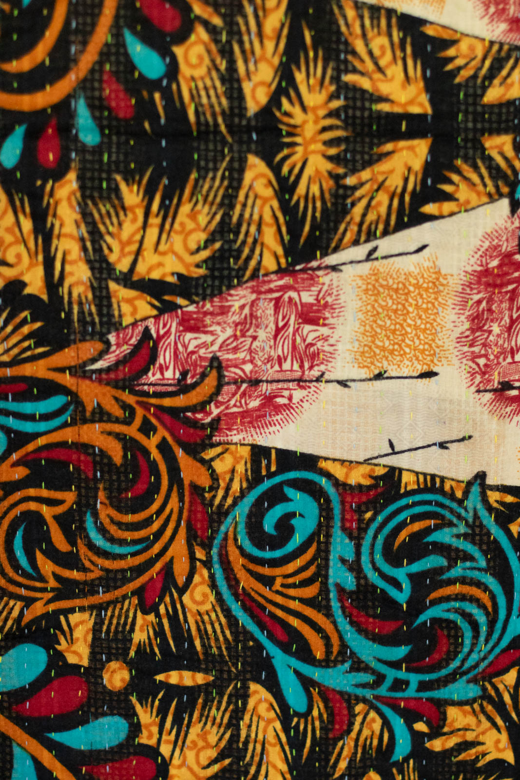 Shine No. 9 Kantha Large Throw