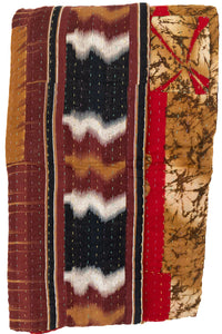 Kantha Throw Bed Quilt