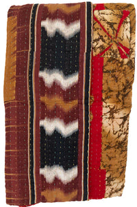 Kantha Throw Bed Quilt