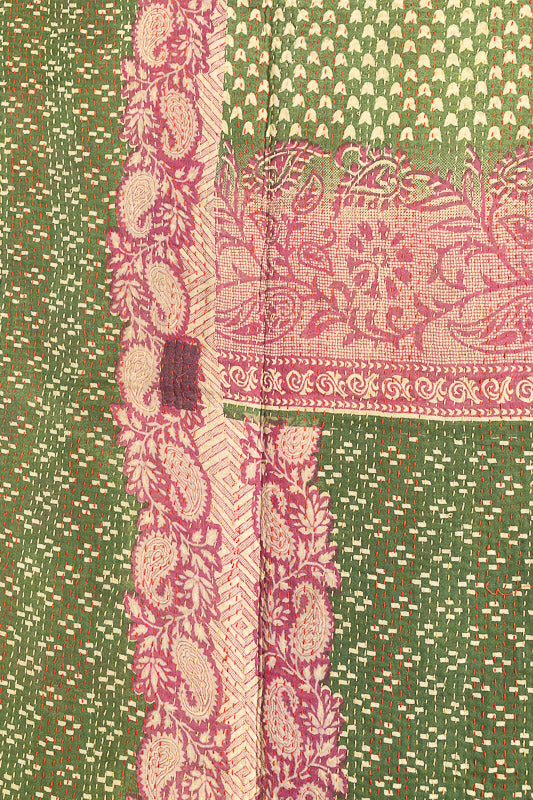 Masterpiece No. 119 Kantha Quilt