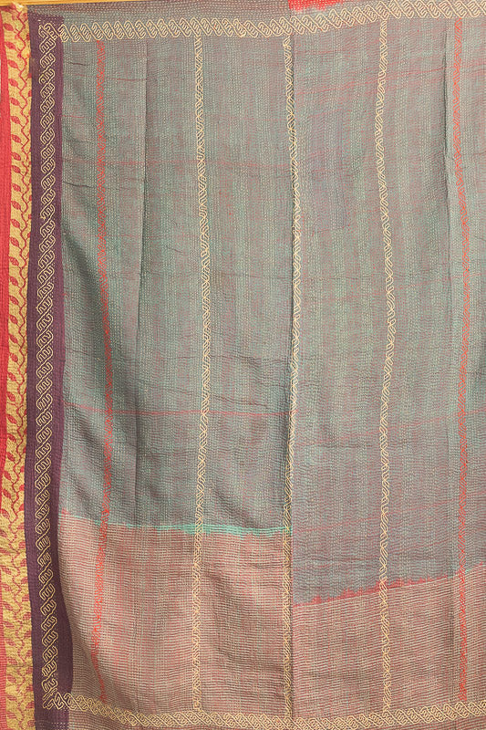 Masterpiece No. 119 Kantha Quilt