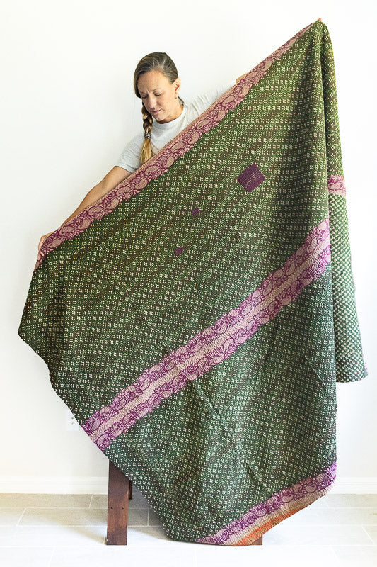 Masterpiece No. 119 Kantha Quilt