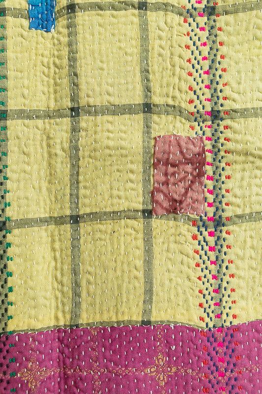 Masterpiece No. 124 Kantha Quilt